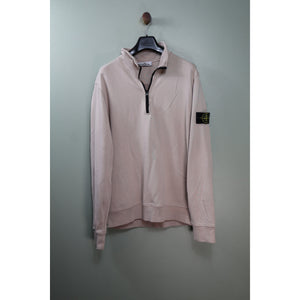 Stone Island Beige 1/4 Zip Jumper