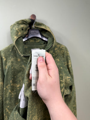 Stone Island Green Ovo Dye Smock
