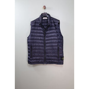 Stone Island Navy Micro Ripstop Down Gilet