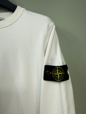 Stone Island White Jumper
