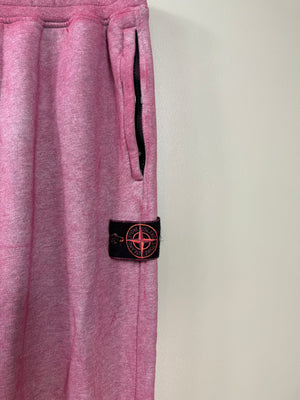 Stone Island Pink Dust Joggers