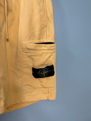 Stone Island Yellow Shorts