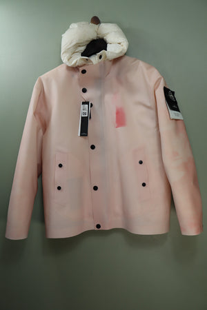 Stone Island Pink/White Poly Strata Jacket
