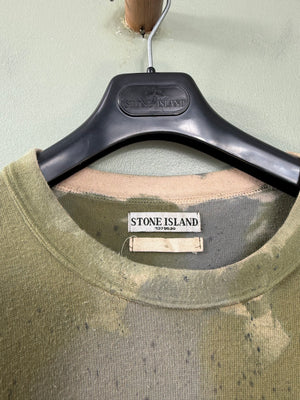 Stone Island AW08 Handpainted Cashmere Jumper