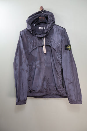 Stone Island Grey Nylon Metal Camo Smock