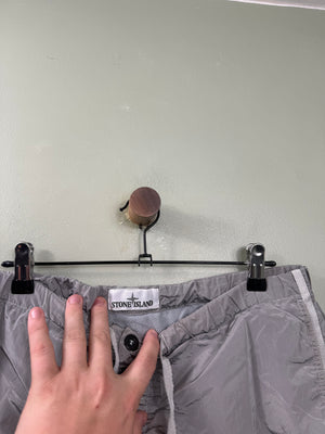 Stone Island Silver Swim Shorts