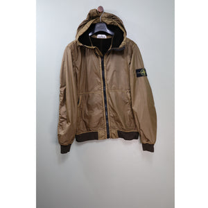 Stone Island Khaki Lamy Flock Jacket