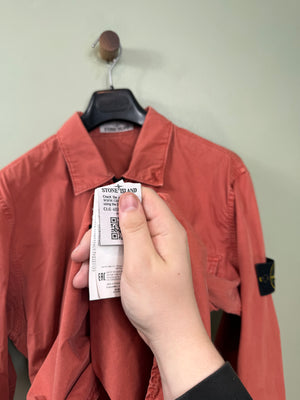 Stone Island Burnt Orange Overshirt