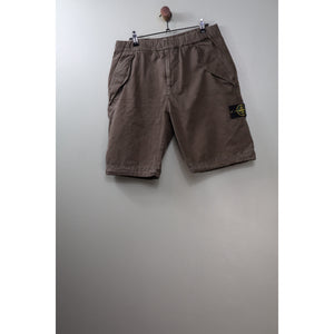 Stone Island Khaki RE Cargo Shorts