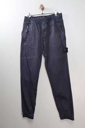 Stone Island Black RE-T Ghost Cargo Bottoms