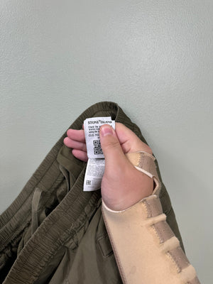 Stone Island Khaki RE-T Cargo Bottoms