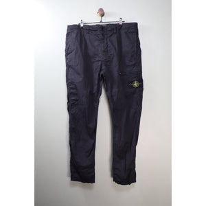 Stone Island Black RE-T Cargo Bottoms