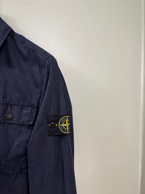 Stone Island Navy Overshirt