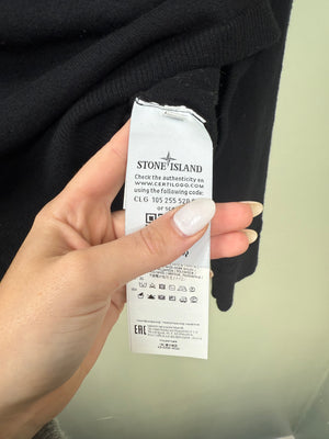 Stone Island Black Knit Jumper