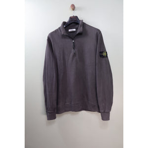 Stone Island Charcoal Grey 1/4 Zip Jumper