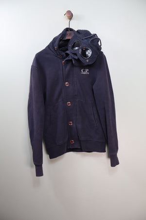 C.P. Company Navy Goggle Hoodie