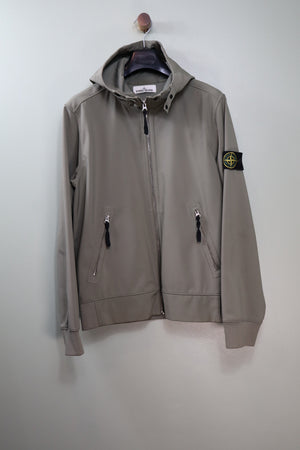 Stone Island Khaki Soft Shell Jacket