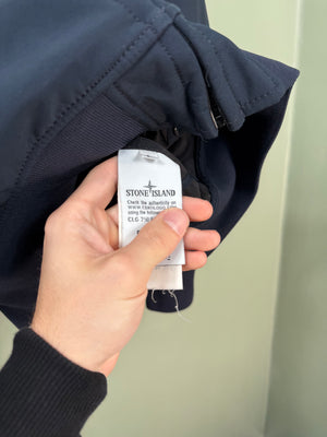 Stone Island Navy Soft Shell Jacket
