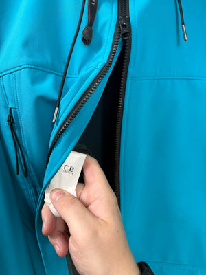 C.P. Company Aqua Blue Soft Shell Jacket