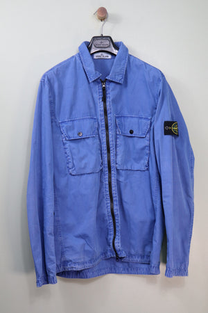 Stone Island Blue Overshirt