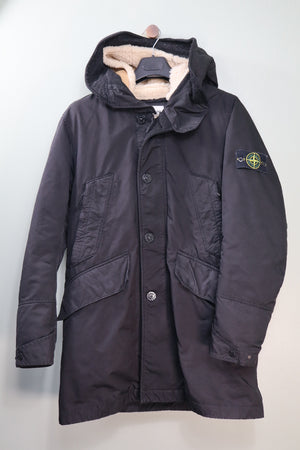 Stone Island Black David TC Down Parka Jacket