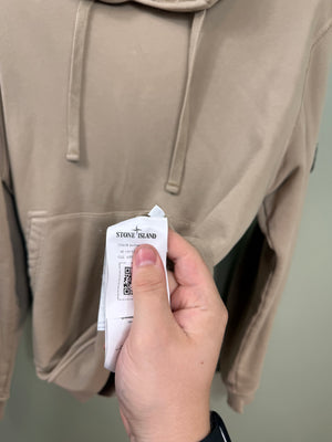 Stone Island Beige Hoodie