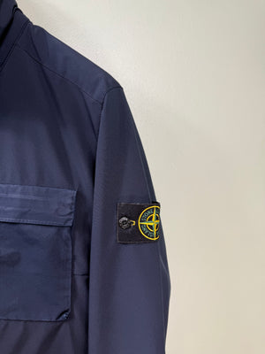Stone Island Navy Soft Shell Primaloft Jacket