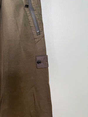 Stone Island Khaki Ghost RE-T Cargo Bottoms