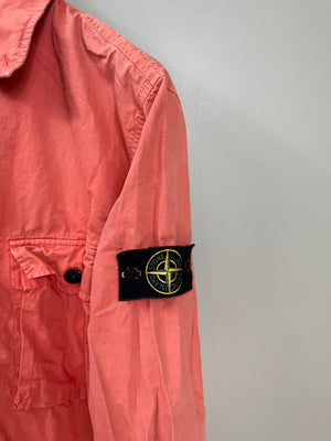 Stone Island Orange Overshirt