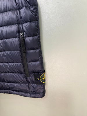 Stone Island Navy Micro Ripstop Down Gilet