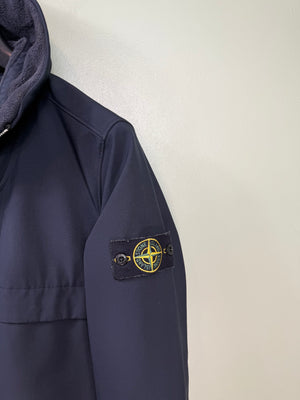 Stone Island Navy Soft Shell Jacket