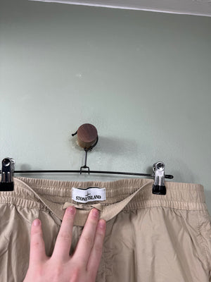 Stone Island Beige RE-T Cargo Bottoms