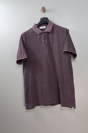 Stone Island Brown Slim Fit Polo