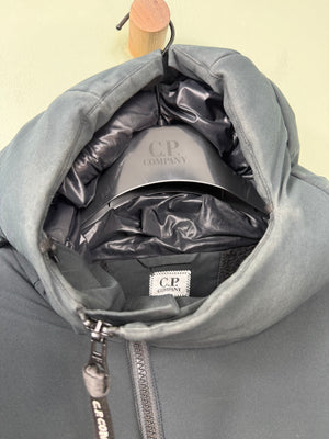 C.P. Company Black Knit Down Jacket