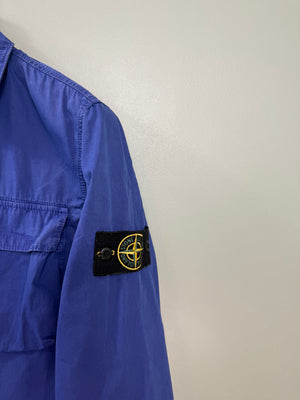 Stone Island Blue Overshirt