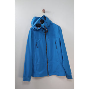 C.P. Company Goggle Blue Soft Shell Jacket