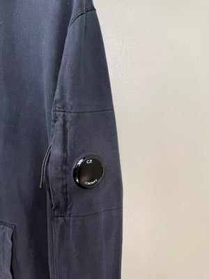 C.P. Company Navy Zipped Hoodie