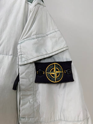 Stone Island Green Crinkle Reps Jacket