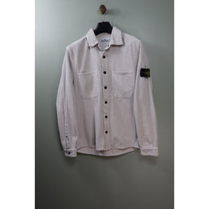Stone Island Beige Corduroy Overshirt