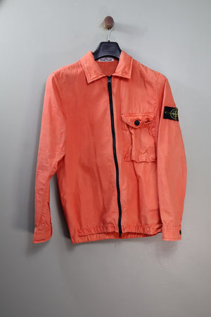 Stone Island Orange Overshirt