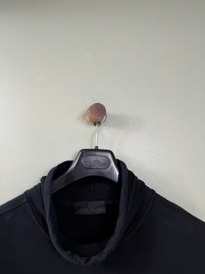 Stone Island Black Mock Neck Ghost Jumper