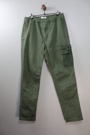 Stone Island Green RE-T Cargo Bottoms