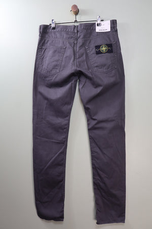 Stone Island Charcoal Grey RE-T Chinos