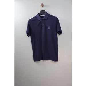 Stone Island Navy Slim Fit Polo