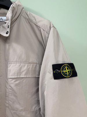 Stone Island Grey Hyper Dense Nylon Raso Jacket