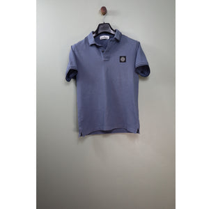 Stone Island Blue Slim Fit Polo