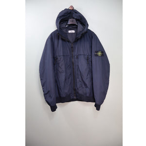 Stone Island Navy Crinkle Reps Jacket
