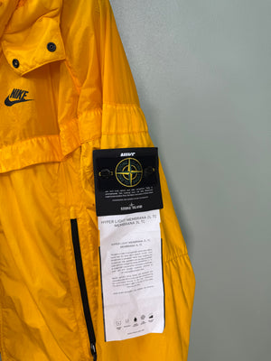 Stone Island x Nike Yellow Hyper Light Membrana Jacket