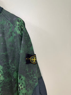Stone Island Green Tortoise Shell Jumper