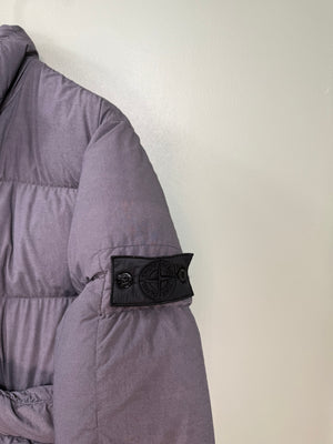 Stone Island Grey Shadow Project Naslan Light Encase Panel Down Jacket